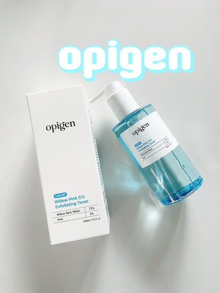 ウィロウPHA5%角質ケアトナー/opigen/化粧水を使ったクチコミ(1枚目)