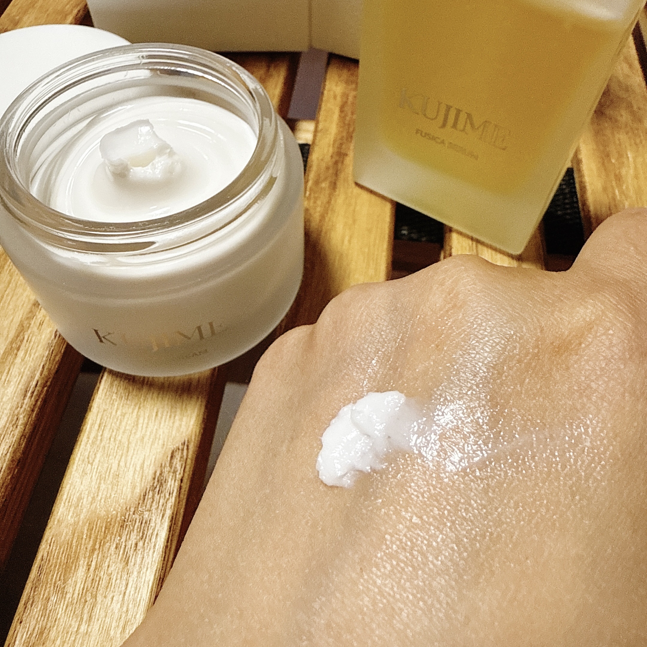 FUSICA CREAM/KUJIME/フェイスクリームを使ったクチコミ（3枚目）