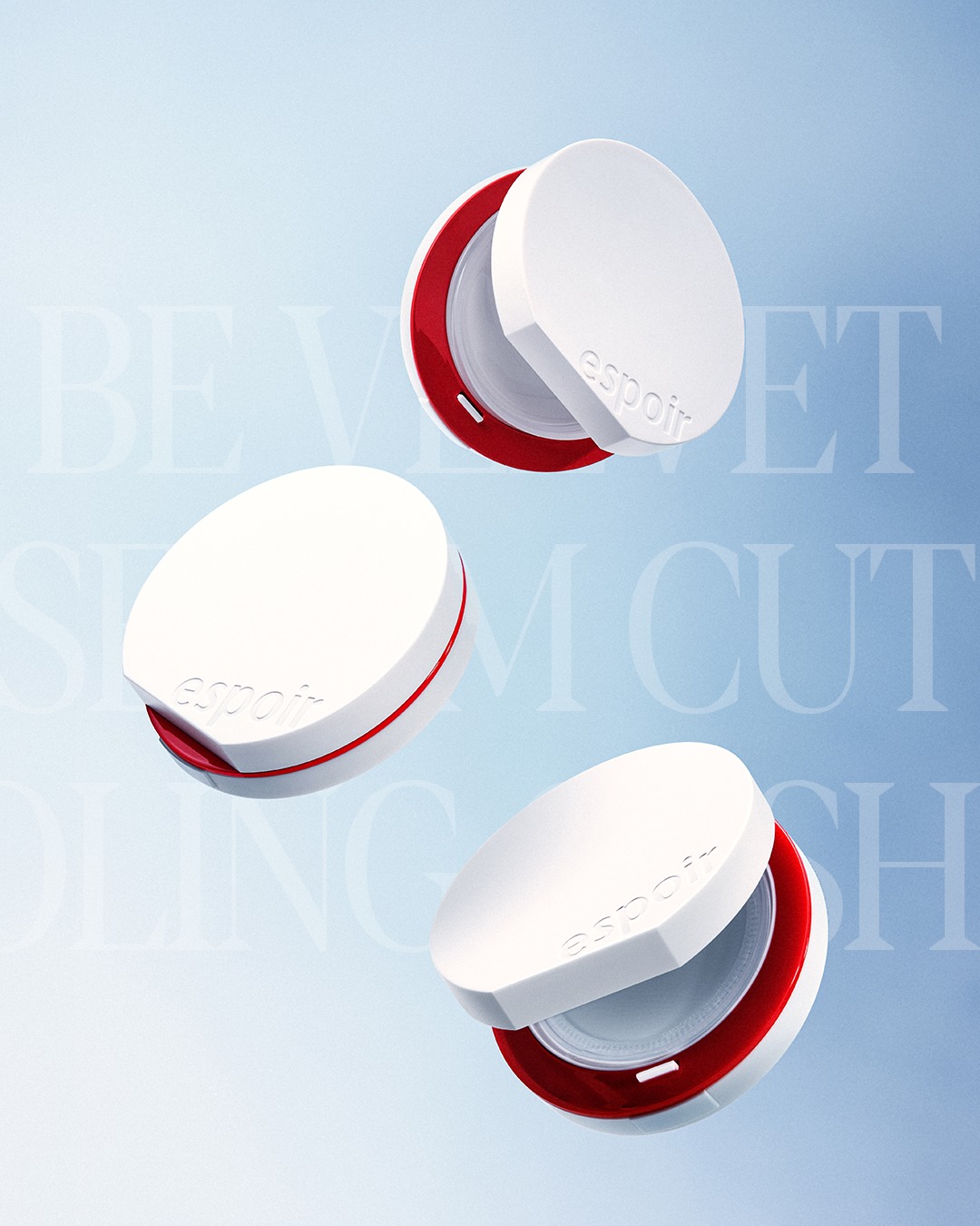 ビーベルベット セバムカットクッション/espoir/プレストパウダーを使ったクチコミ（1枚目）