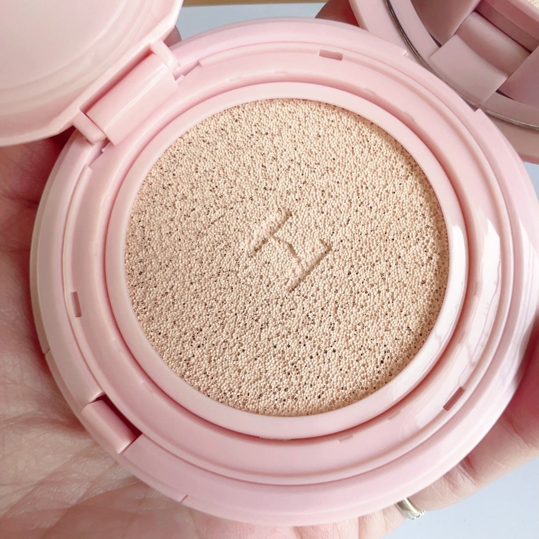 カバーマスターピンククッション/hince/クッションファンデーションを使ったクチコミ(2枚目)