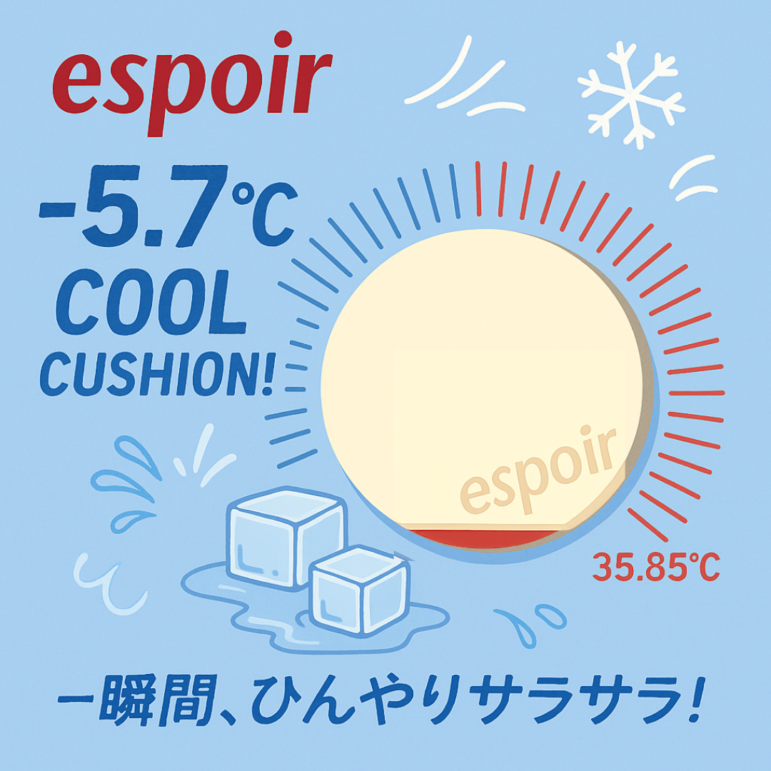 ビーベルベット セバムカットクッション/espoir/プレストパウダーを使ったクチコミ（1枚目）