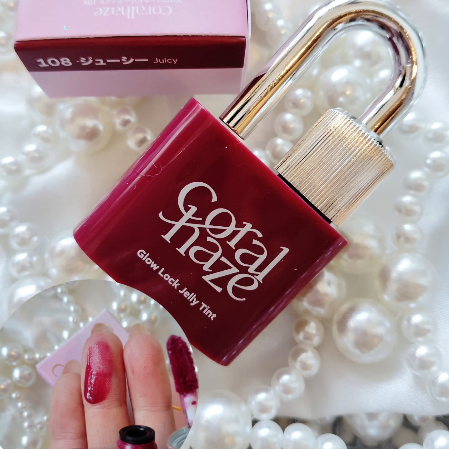 グロウロックゼリーティント/Coralhaze/リップティントを使ったクチコミ（1枚目）