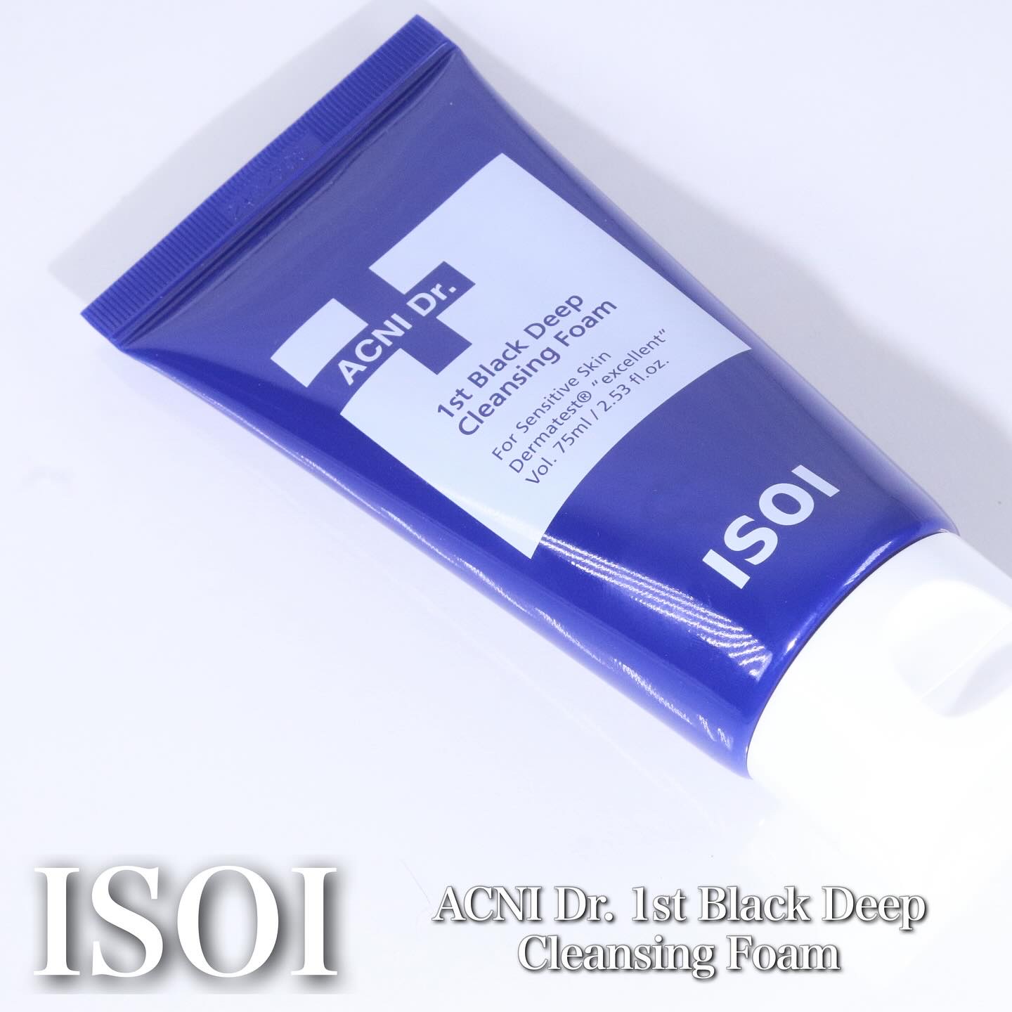 ACNI Dr. 1st Black Deep Clensing Foam/ISOI/洗顔フォームを使ったクチコミ（1枚目）