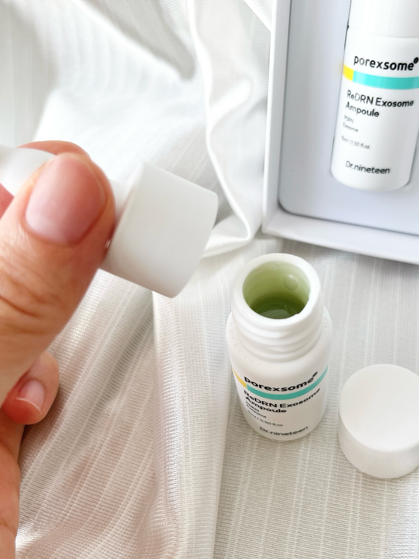 ReDRNエクソソームアンプル/Dr.nineteen/美容液を使ったクチコミ（2枚目）