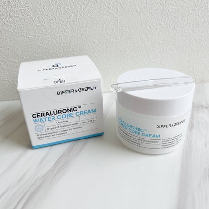 セラロニック ウォーターコア クリーム/Differ&Deeper/フェイスクリームを使ったクチコミ(1枚目)