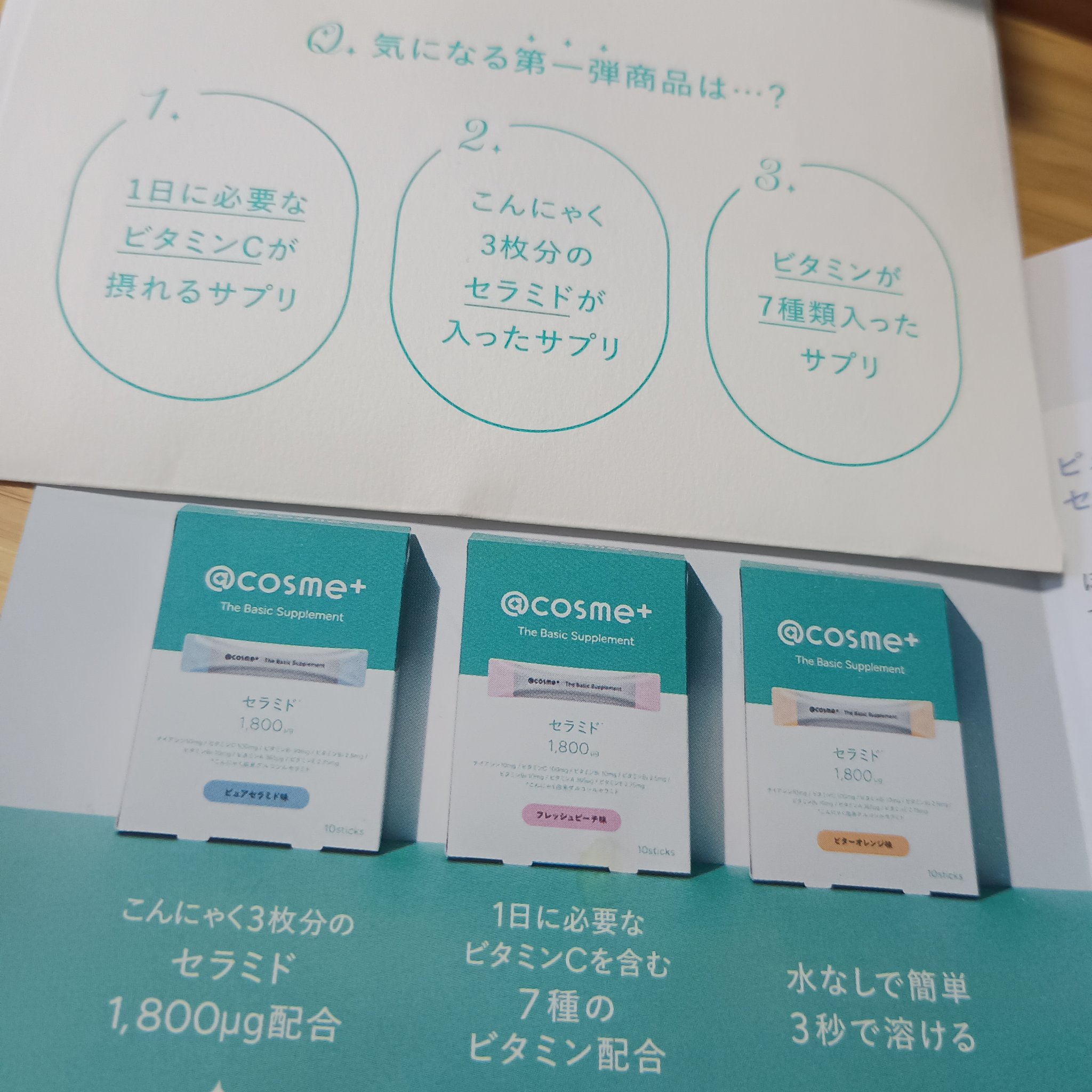 ザ ベーシックサプリメント/アットコスメプラス/美容サプリメントを使ったクチコミ（2枚目）