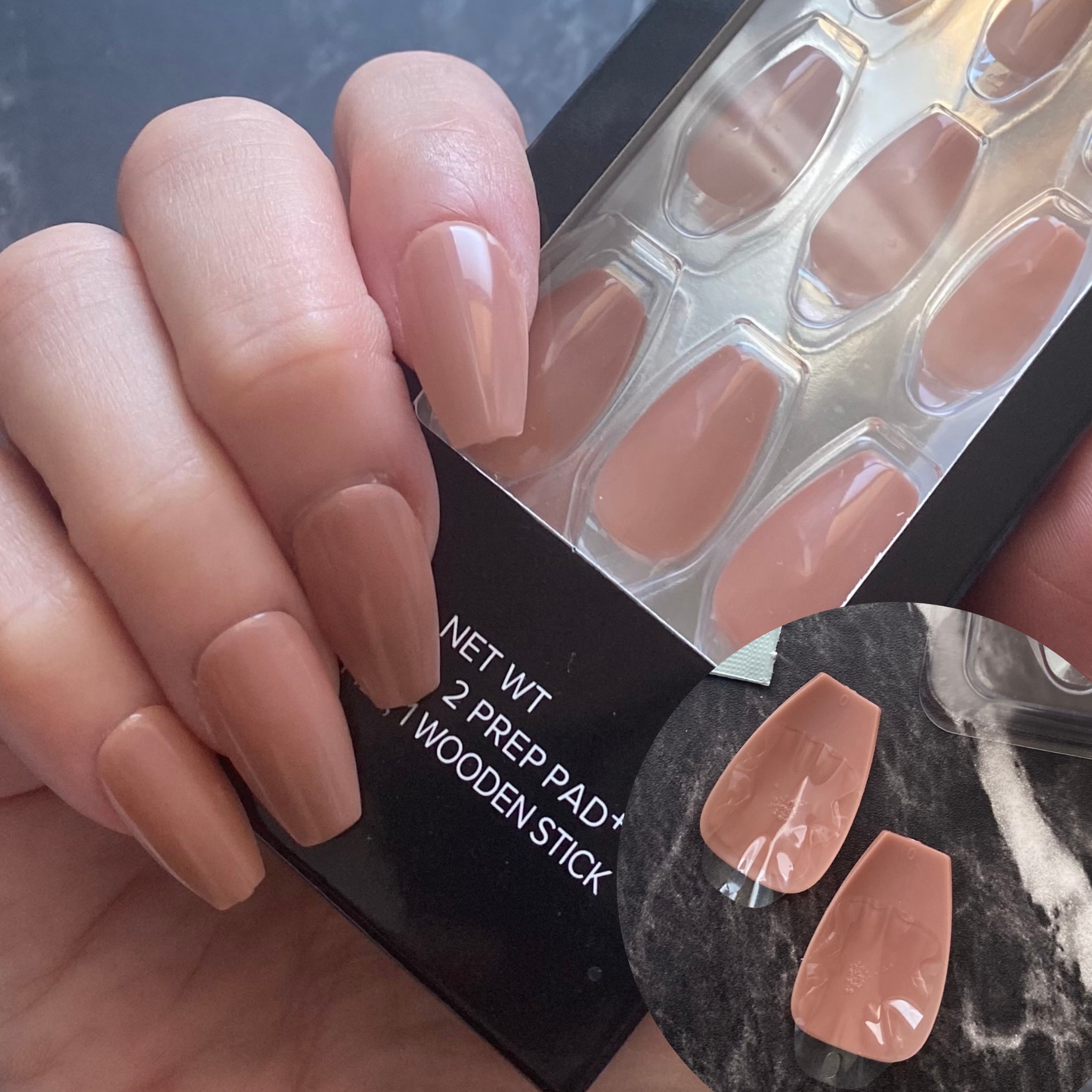 ネイルチップ(シールタイプ)/FINGER SUIT/ネイルチップ・パーツを使ったクチコミ（2枚目）