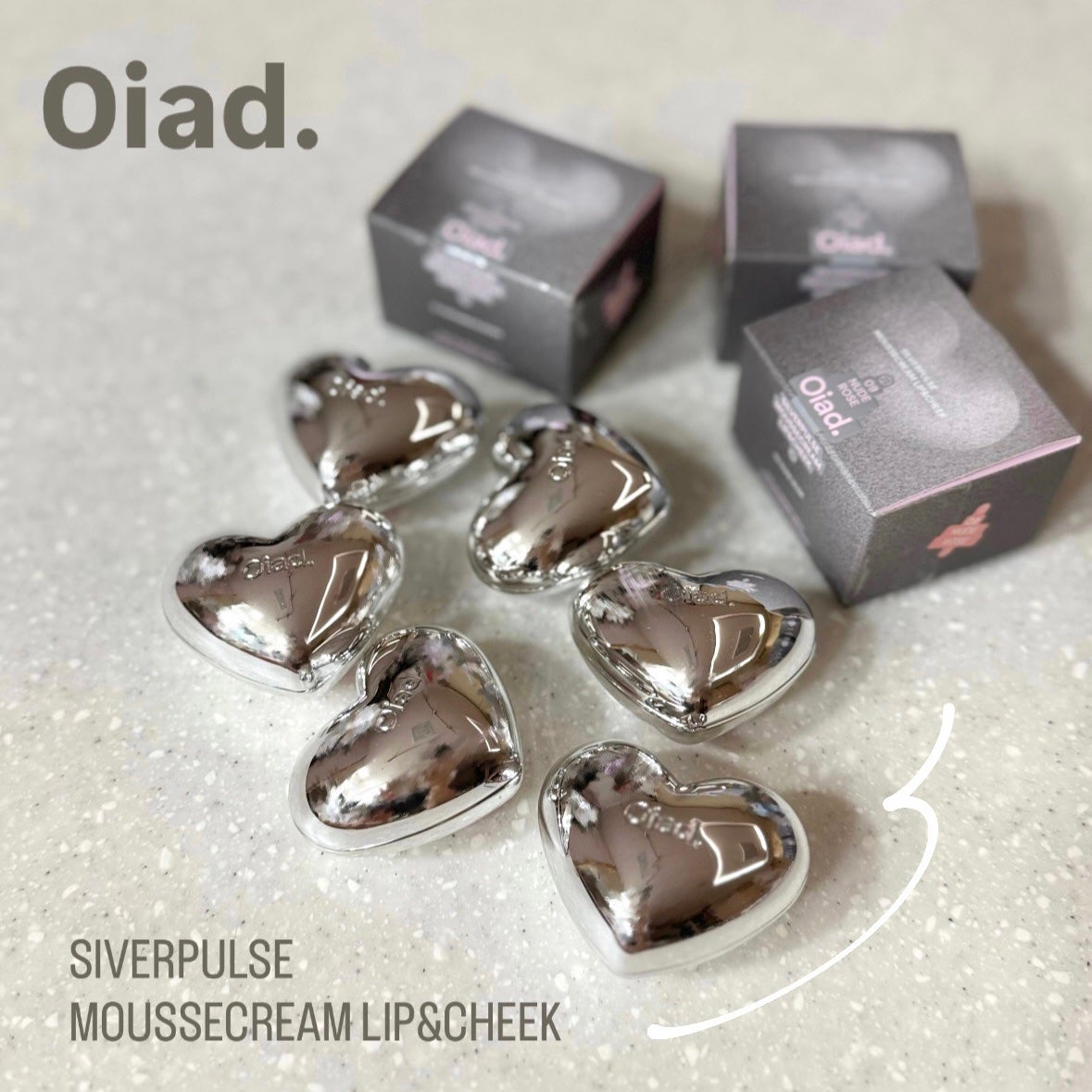 シルバーパース ムースクリーム リップ&チーク/oiad/ジェル・クリームチークを使ったクチコミ(1枚目)