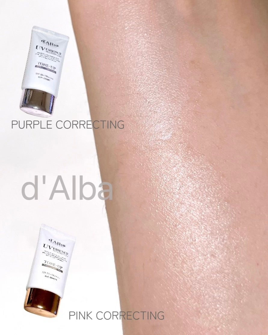 ダルバ ウォータフル トーンアップ サンクリーム(パープル)/ダルバ/日焼け止めクリームを使ったクチコミ(4枚目)