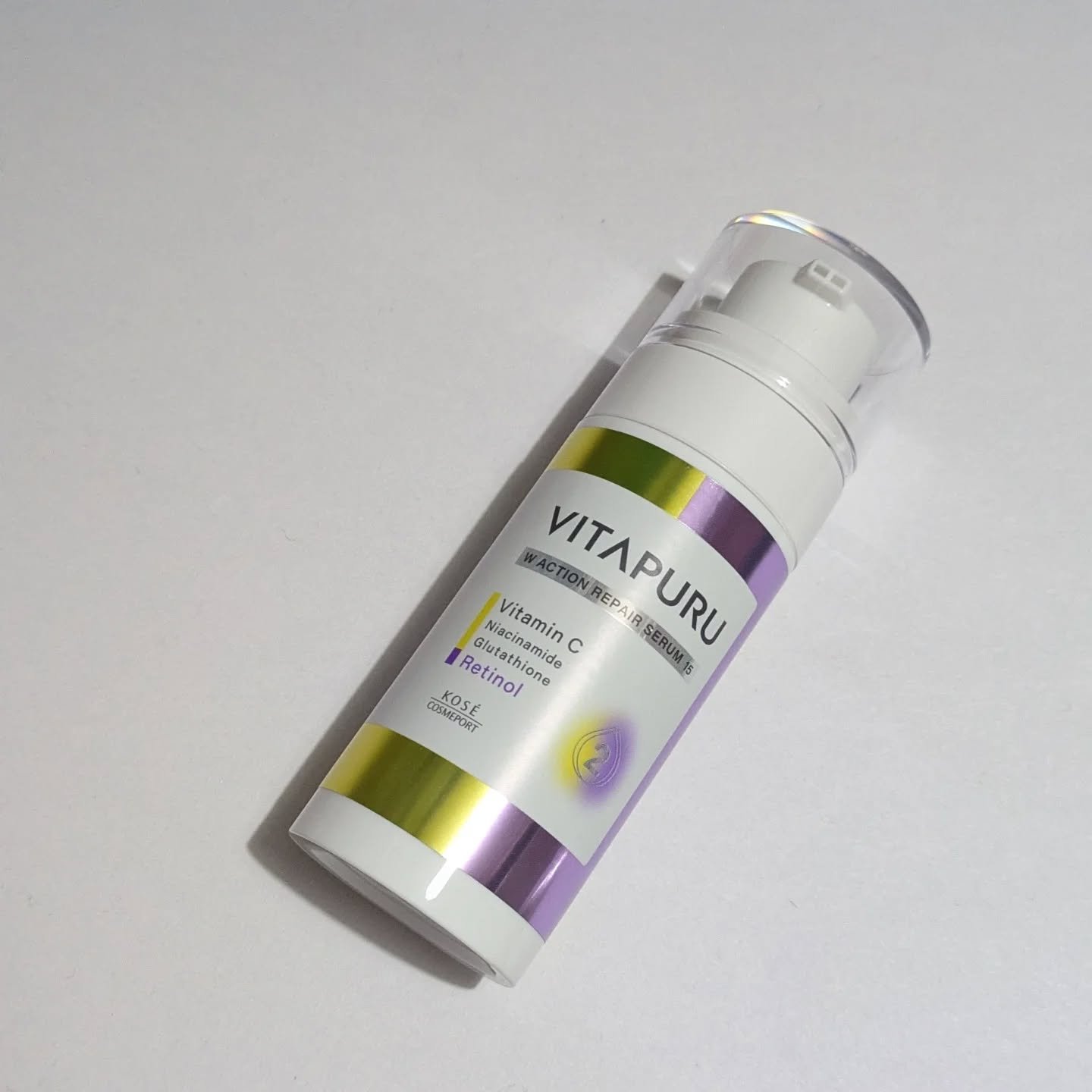 ビタプル ダブルアクション リペアセラム 15/VITAPURU/美容液を使ったクチコミ（1枚目）