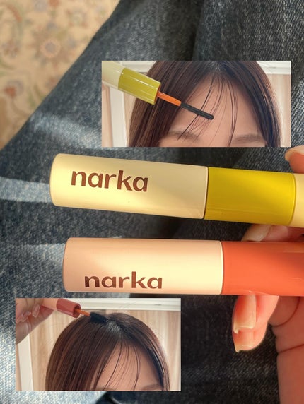 ハイプフィットヘアマスカラ/narka/その他スタイリングを使ったクチコミ(1枚目)
