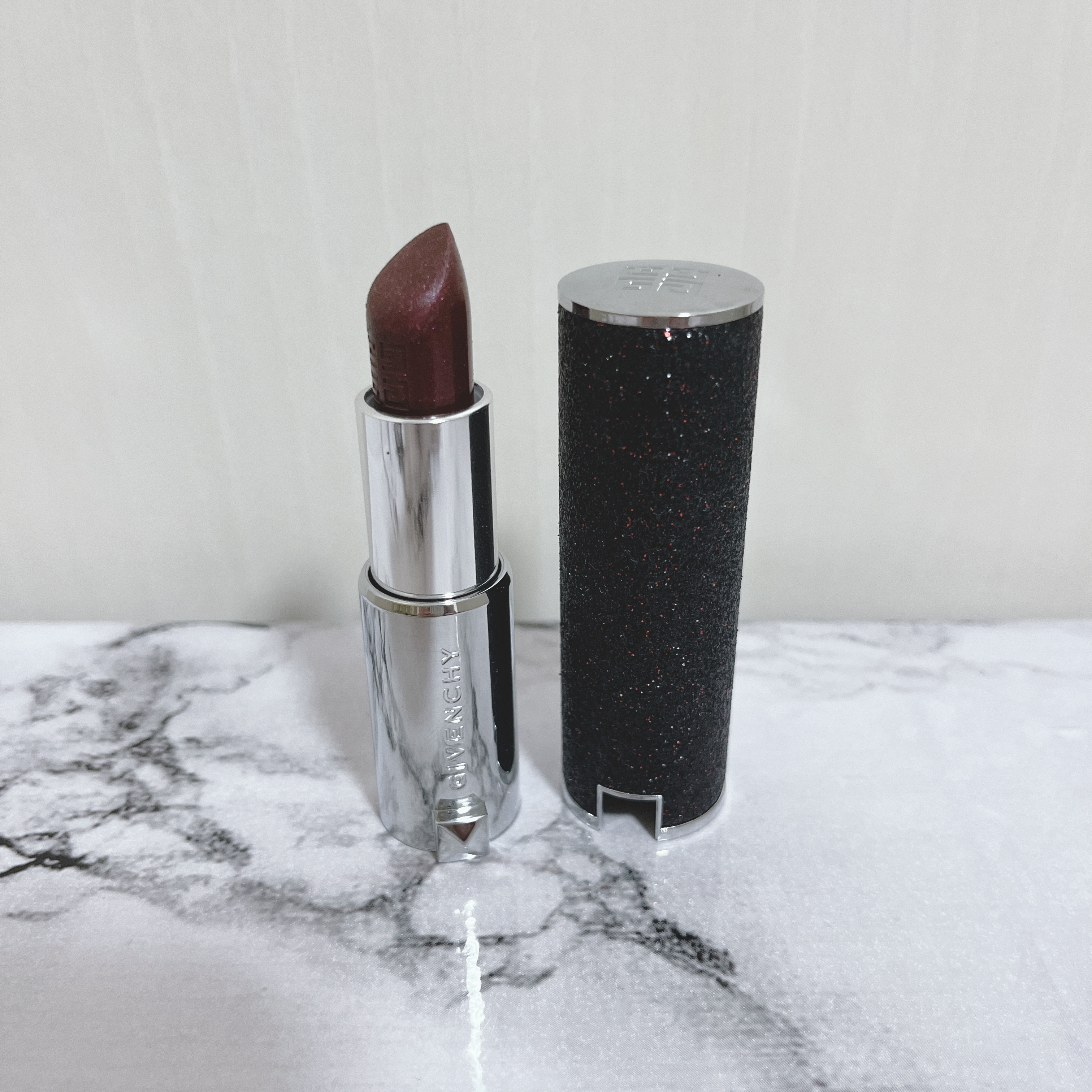 ルージュ・ジバンシイ・ノワール/GIVENCHY/口紅を使ったクチコミ（1枚目）