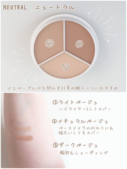 カバーアッププロコンシーラー/TFIT/パレットコンシーラーを使ったクチコミ(2枚目)