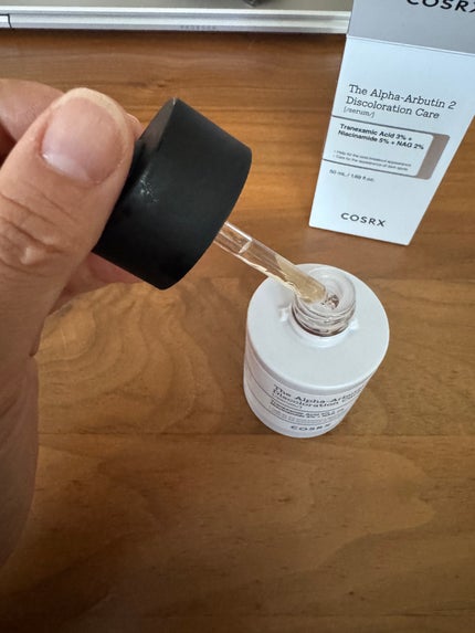 RXザ・アルファアルブチン2 ニキビ跡ケアセラム/COSRX/美容液を使ったクチコミ(2枚目)