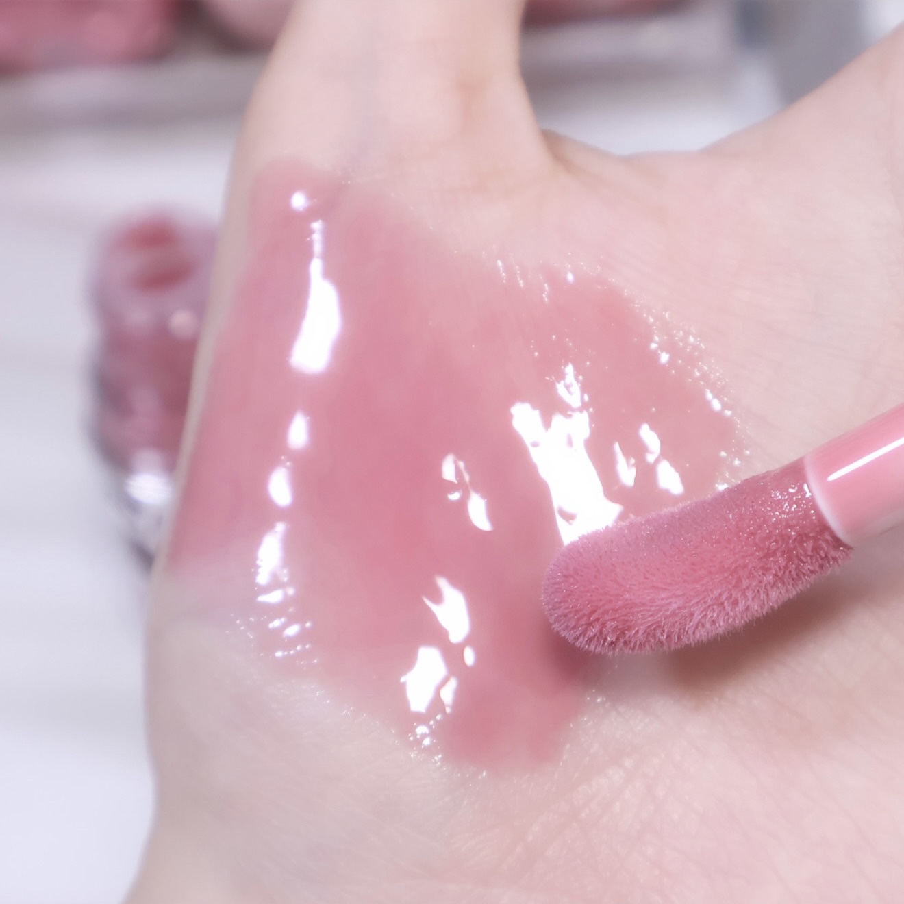 YSL ラブシャイン グロスプランパー #44 ヌード ラヴァリエール/YVES SAINT LAURENT BEAUTE/リップグロスを使ったクチコミ（1枚目）