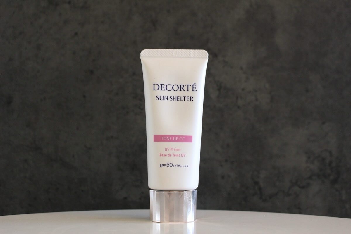 サンシェルター　マルチ プロテクション　トーンアップＣＣ/DECORTÉ/化粧下地を使ったクチコミ（1枚目）