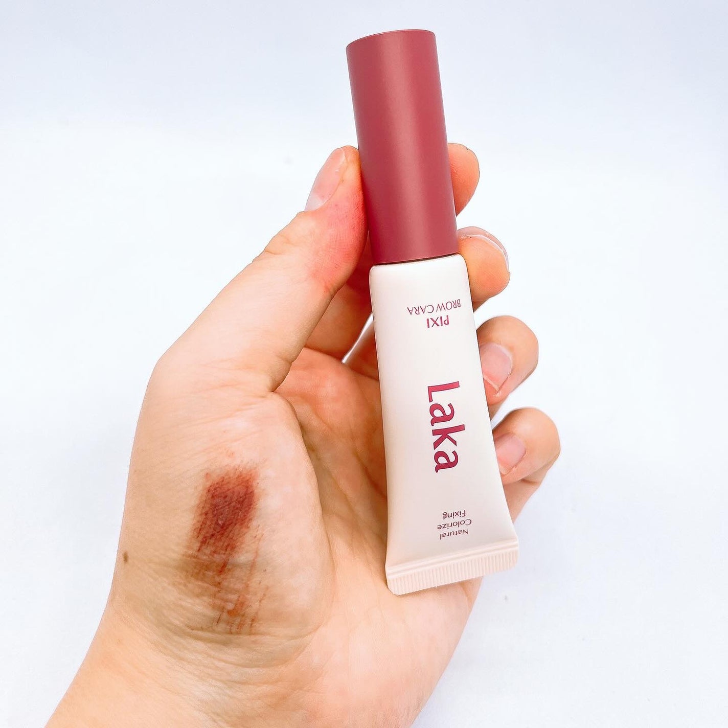 ラカ ピクシーブロウカラ/Laka/眉マスカラを使ったクチコミ(3枚目)