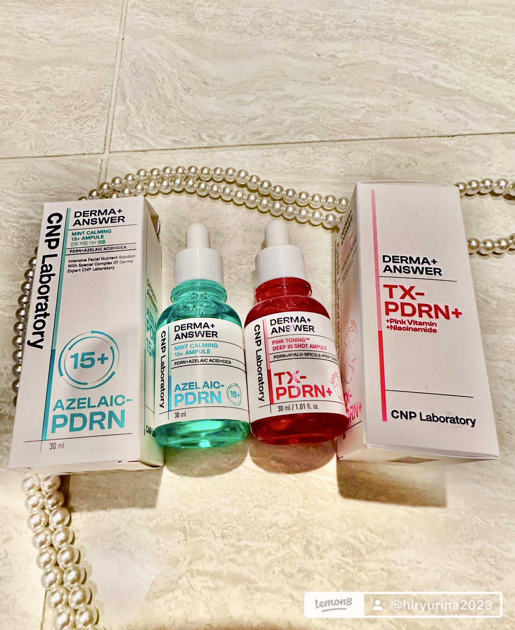 ピンクトーニング™︎ディープインショットアンプル/CNP Laboratory/美容液を使ったクチコミ（1枚目）