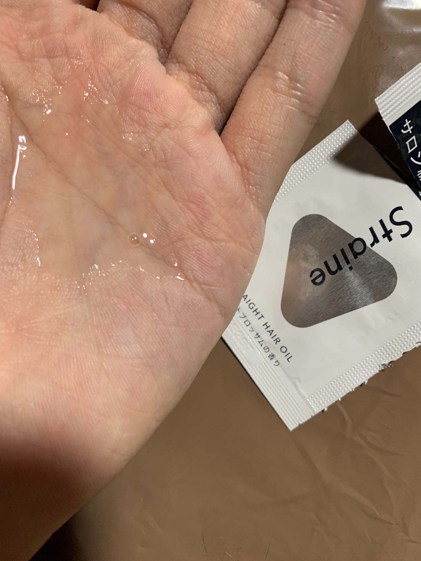 ストレートシャンプー/ストレートトリートメント ホワイトブロッサムの香り/Straine/市販シャンプーを使ったクチコミ(6枚目)