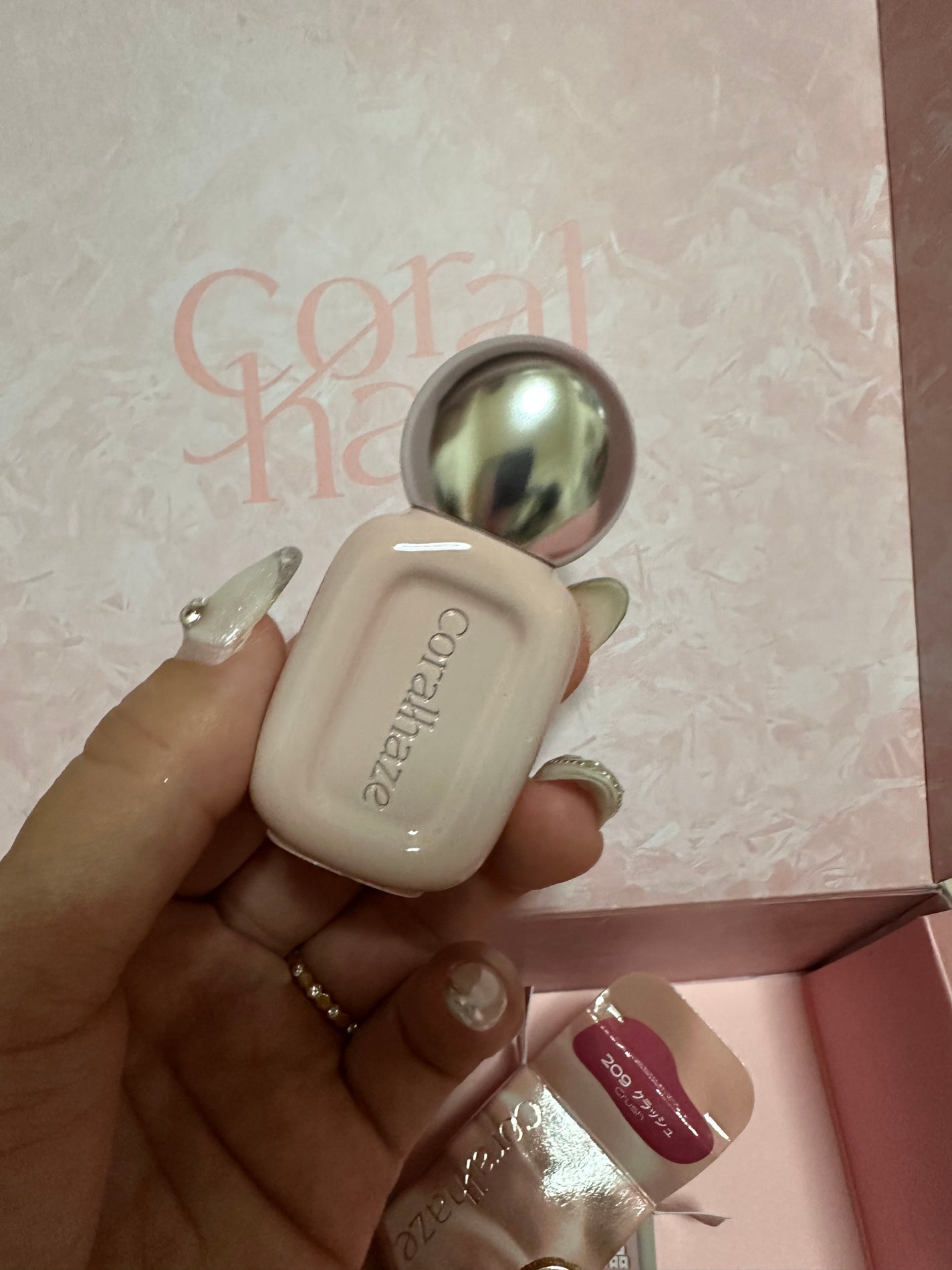 れもん on LIPS 「Coralhazeコーラルヘイズ✨デュードロップティントパッケ..」(3枚目)