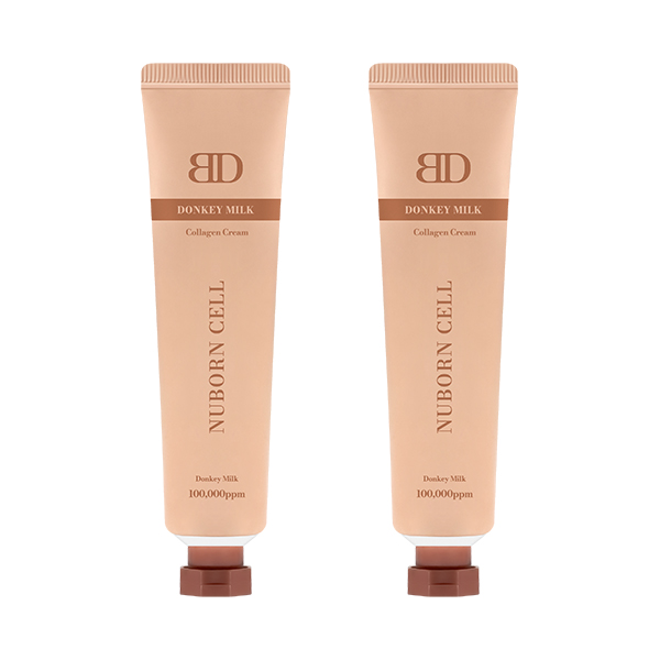 [ブランドゥブ] ヌボンセル ドンキーミルクコラーゲンクリーム 65ml 2個セット