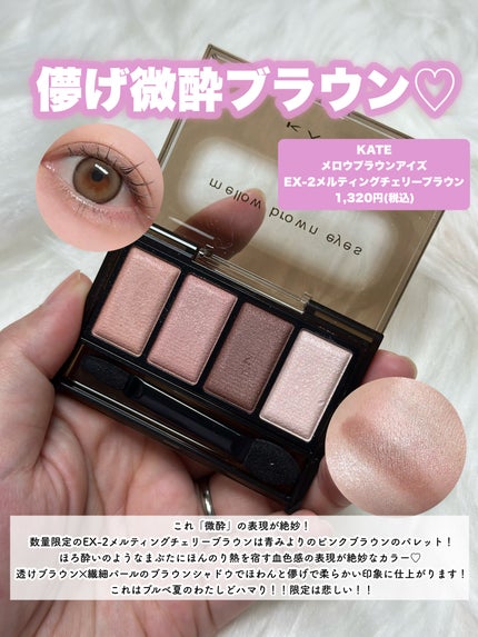 ケイト ザ アイカラー/KATE/単色アイシャドウを使ったクチコミ(7枚目)