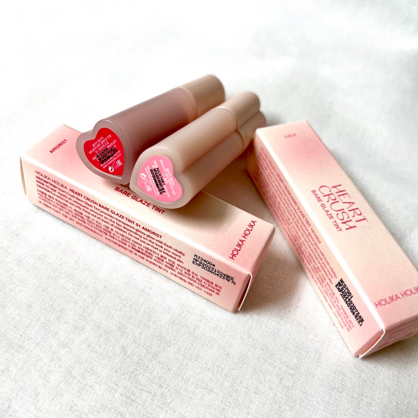 ハートクラッシュ ベアグレイズティント/HOLIKA HOLIKA/リップティントを使ったクチコミ(2枚目)