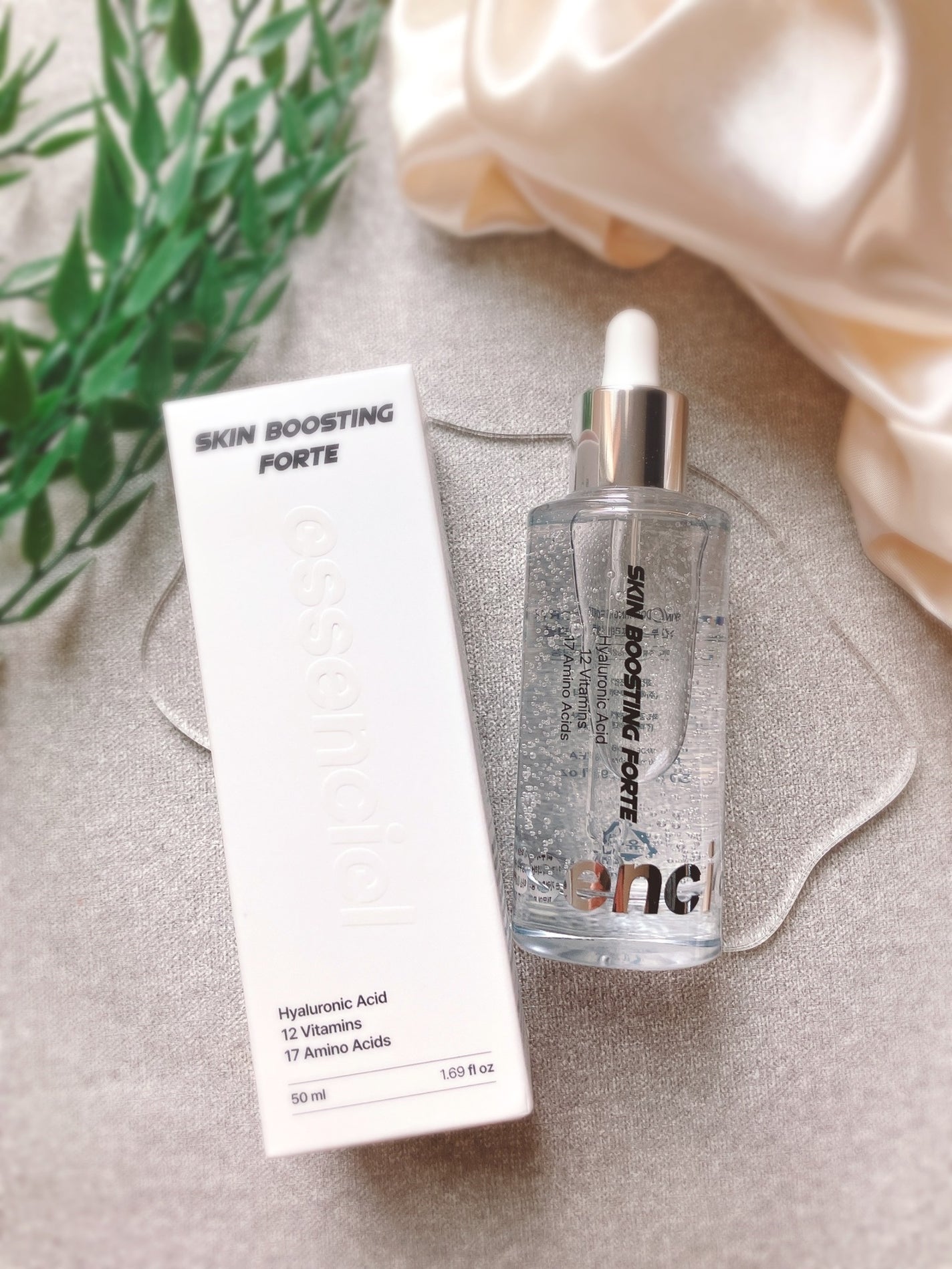 スキンブースティングフォルテセラム/essenciel/美容液を使ったクチコミ(1枚目)