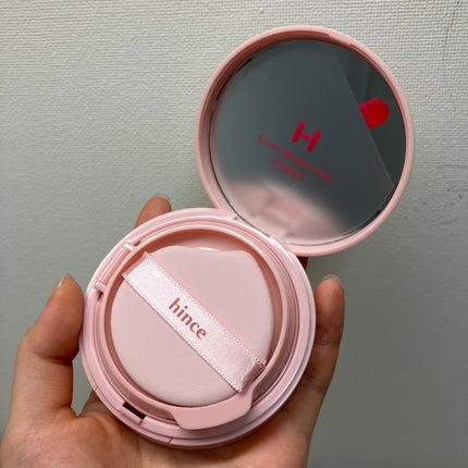 カバーマスターピンククッション/hince/クッションファンデーションを使ったクチコミ(5枚目)
