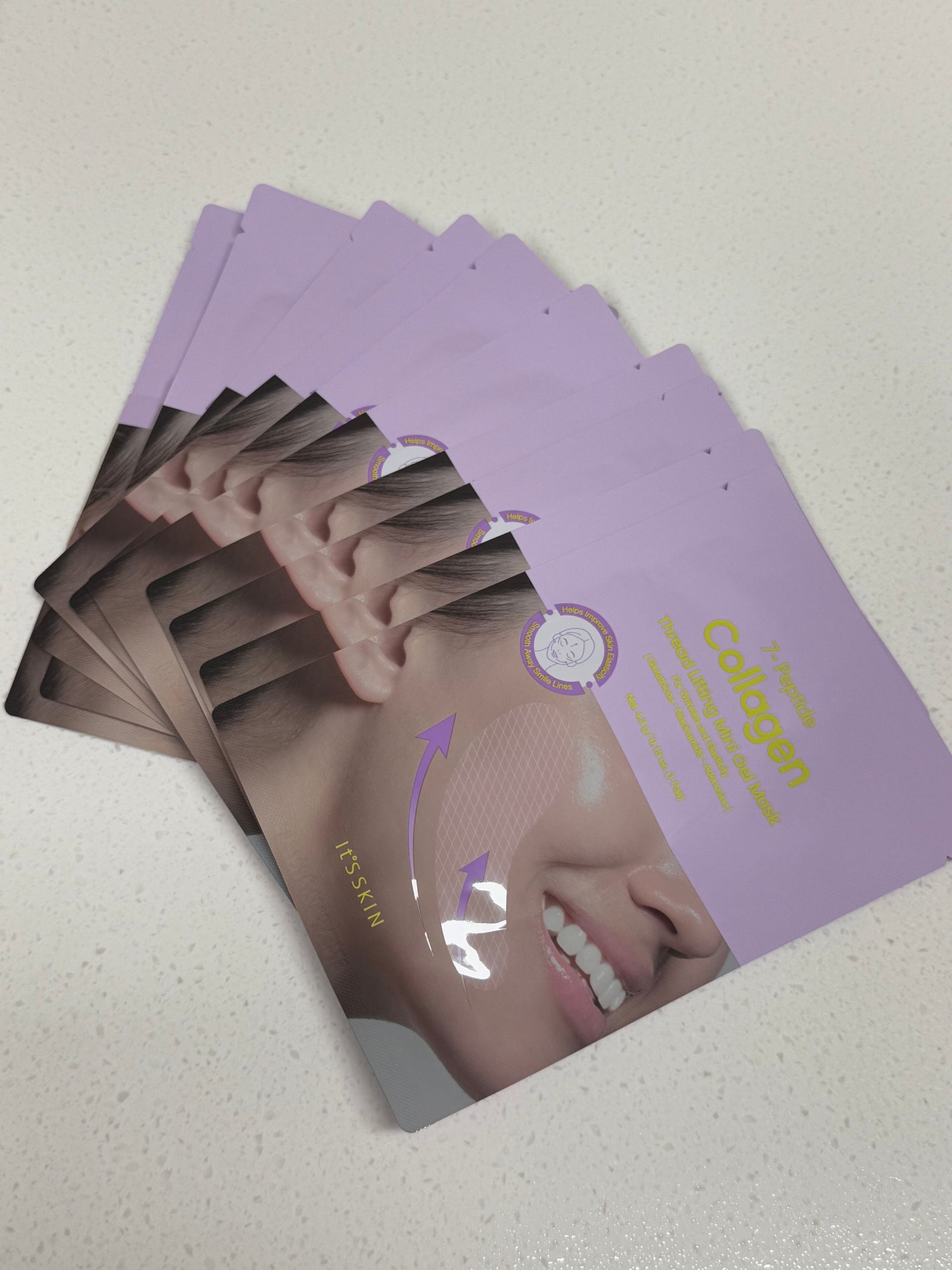 7-ペプチド コラーゲン 糸リフト ミニ ジェルマスク/It's skin/シートマスク・パックを使ったクチコミ(1枚目)