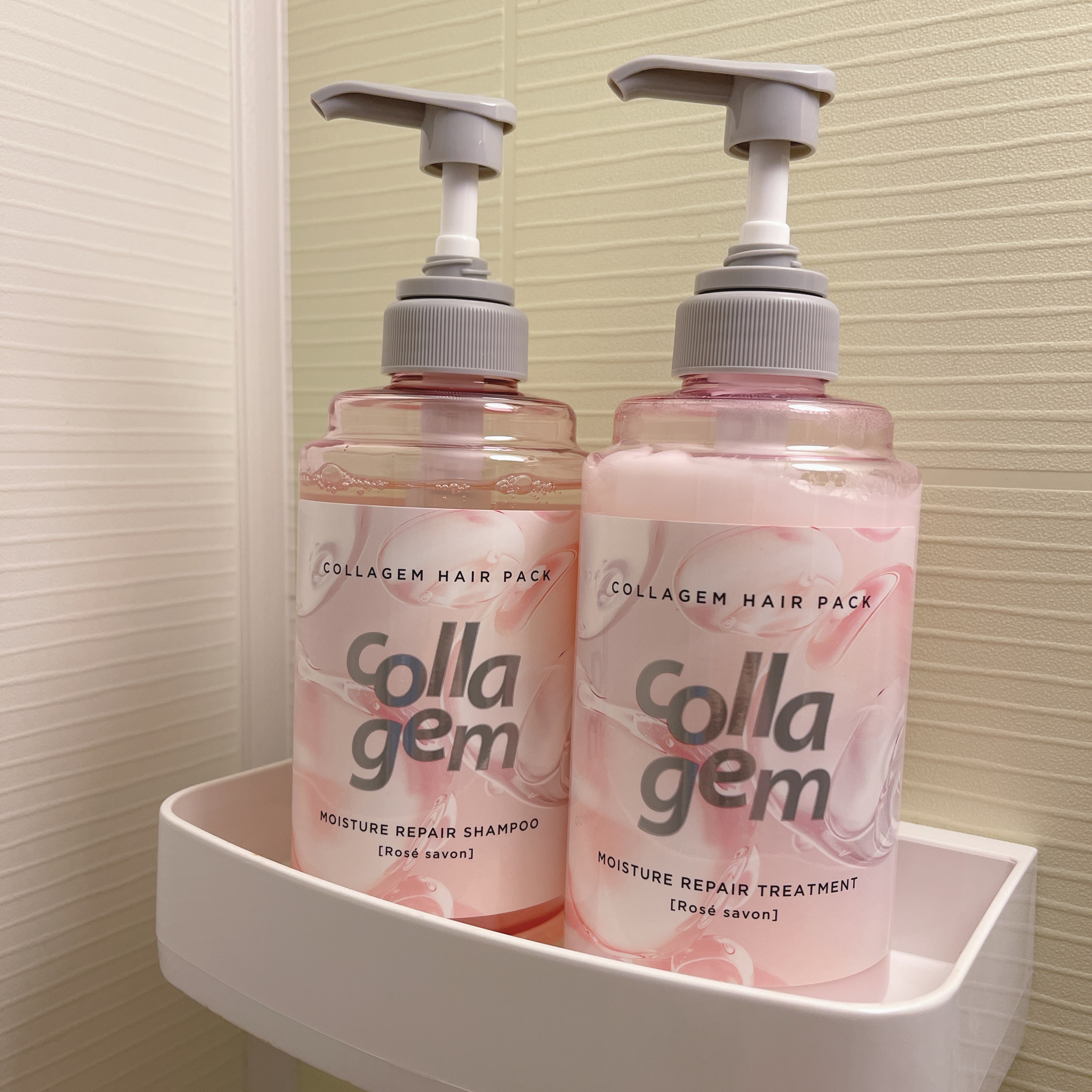 コラジェム モイスチャーリペアシャンプー/トリートメント/collagem/市販シャンプーを使ったクチコミ（2枚目）