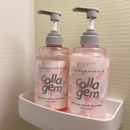 コラジェム モイスチャーリペアシャンプー/トリートメント/collagem/市販シャンプーを使ったクチコミ(2枚目)