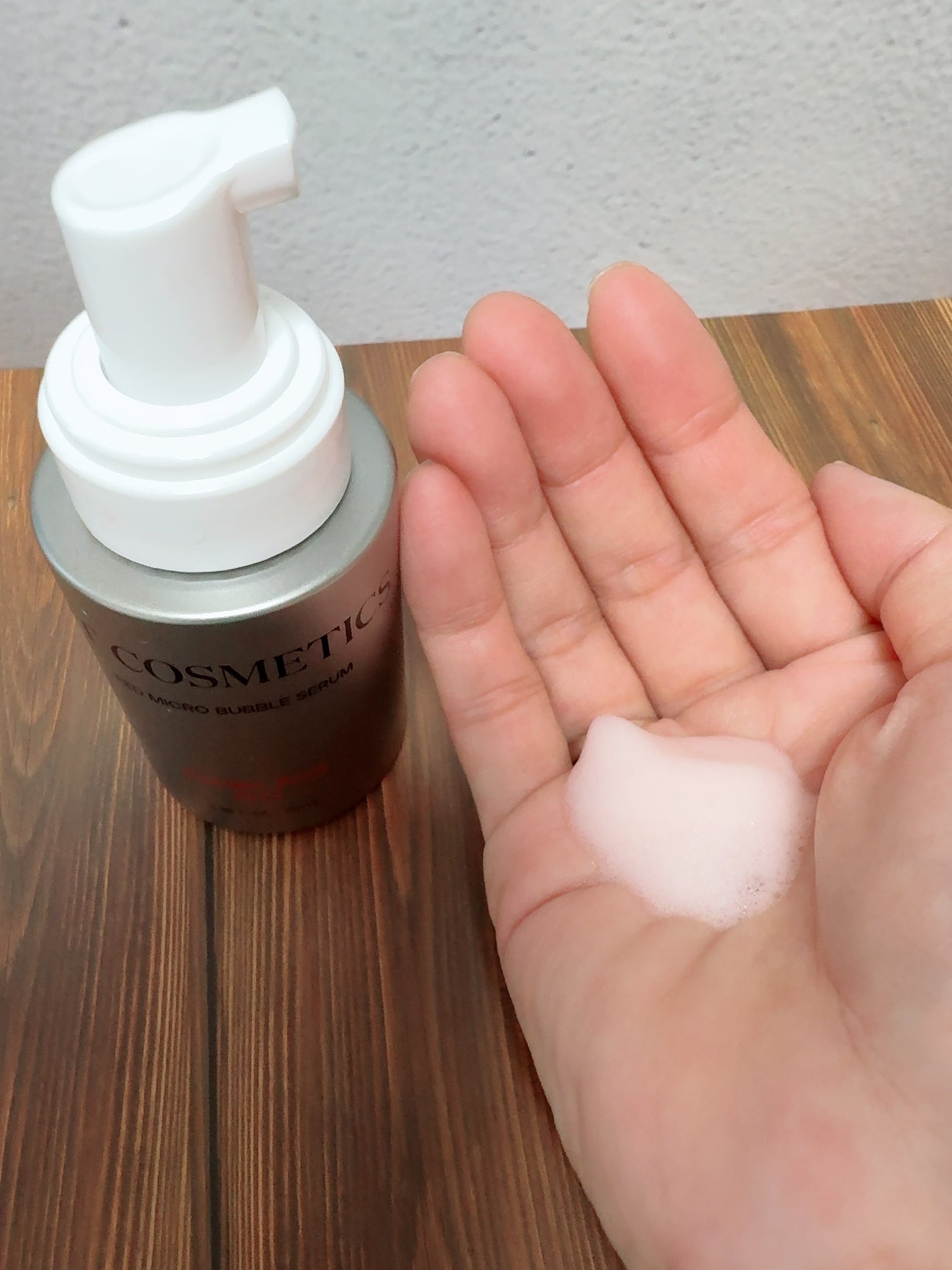 AZ AHA レッドマイクロバブルセラム/VT/美容液を使ったクチコミ(2枚目)