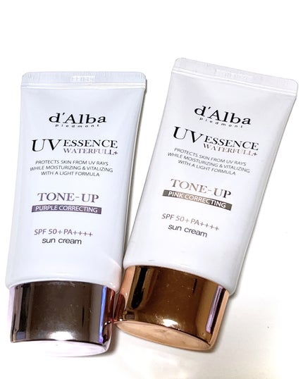 ダルバ ウォータフル トーンアップ サンクリーム(パープル)/ダルバ/日焼け止めクリームを使ったクチコミ(6枚目)