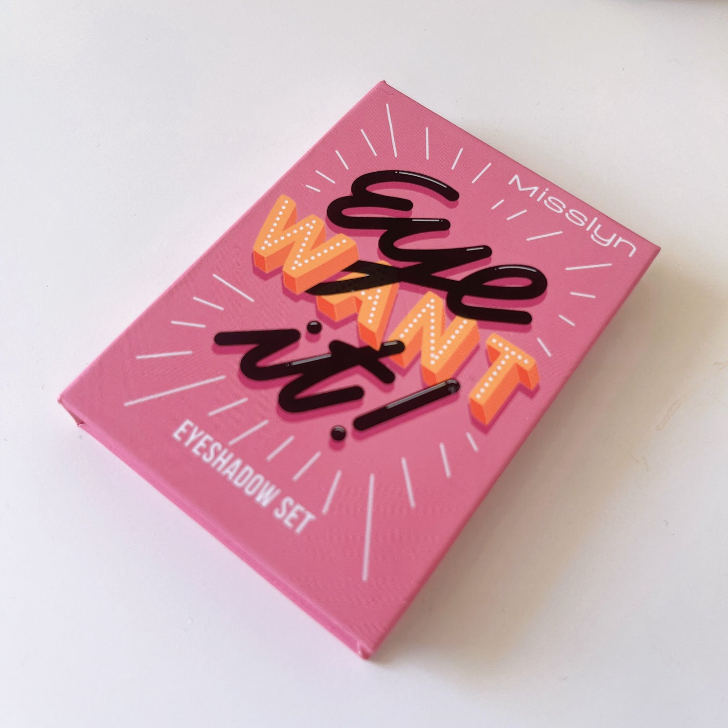 アイ ウォントイット!アイシャドウ セット/Misslyn/アイシャドウパレットを使ったクチコミ(2枚目)