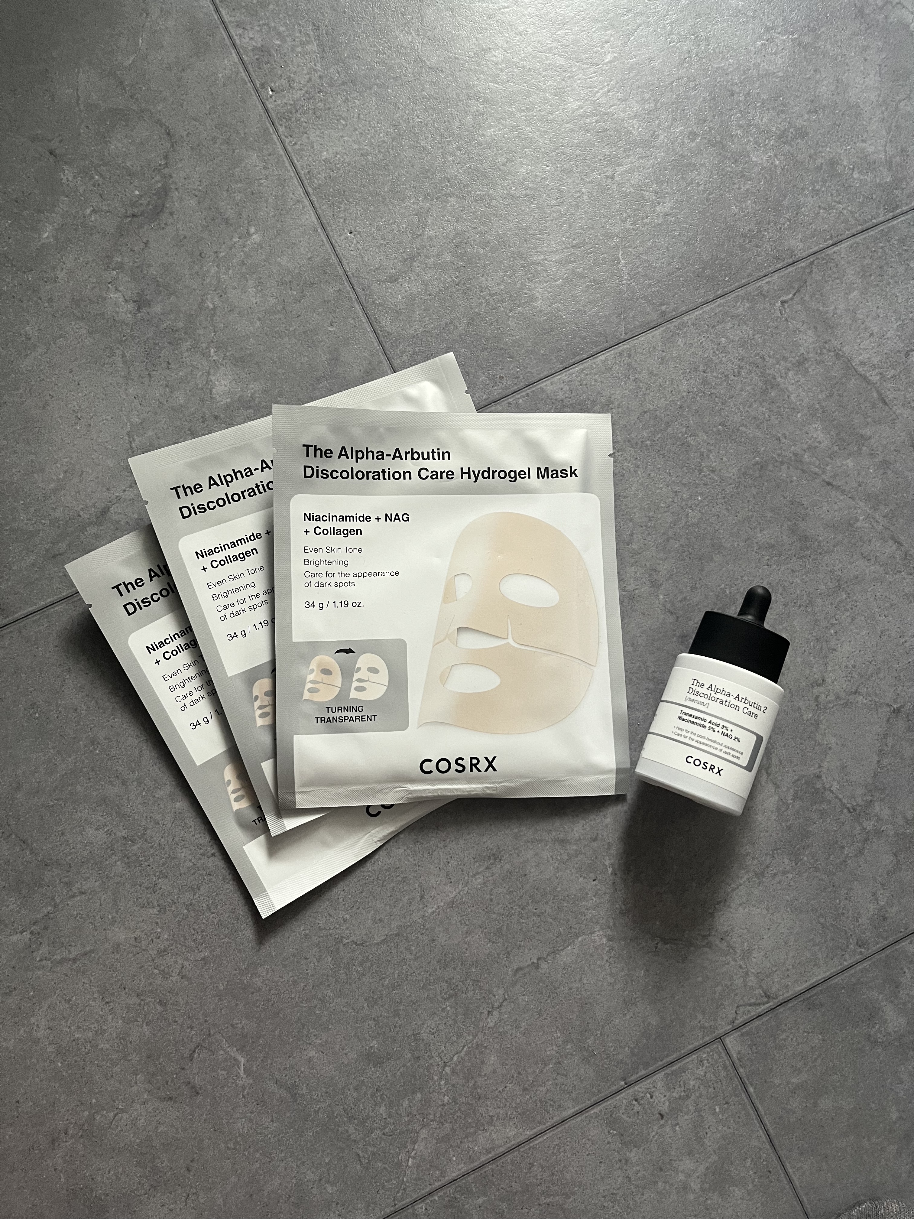 RXザ・アルファ アルブチン ハイドロゲルパック/COSRX/シートマスク・パックを使ったクチコミ（1枚目）