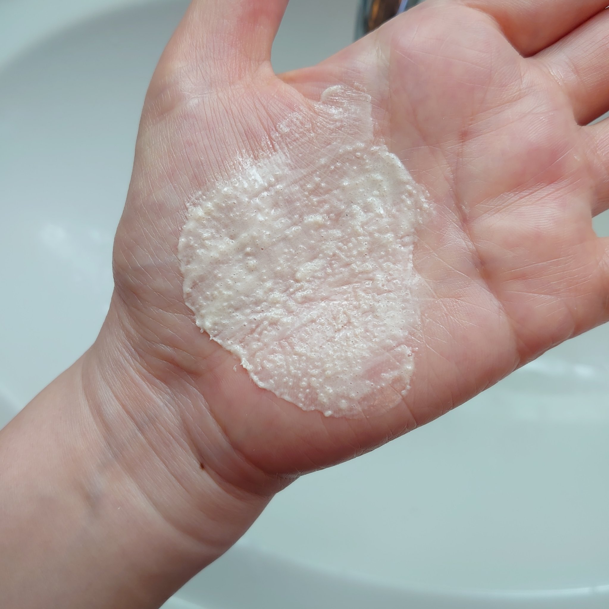 クレイマイルドスクラブウォッシュ 120g/DROAS/スクラブ・ゴマージュを使ったクチコミ（2枚目）