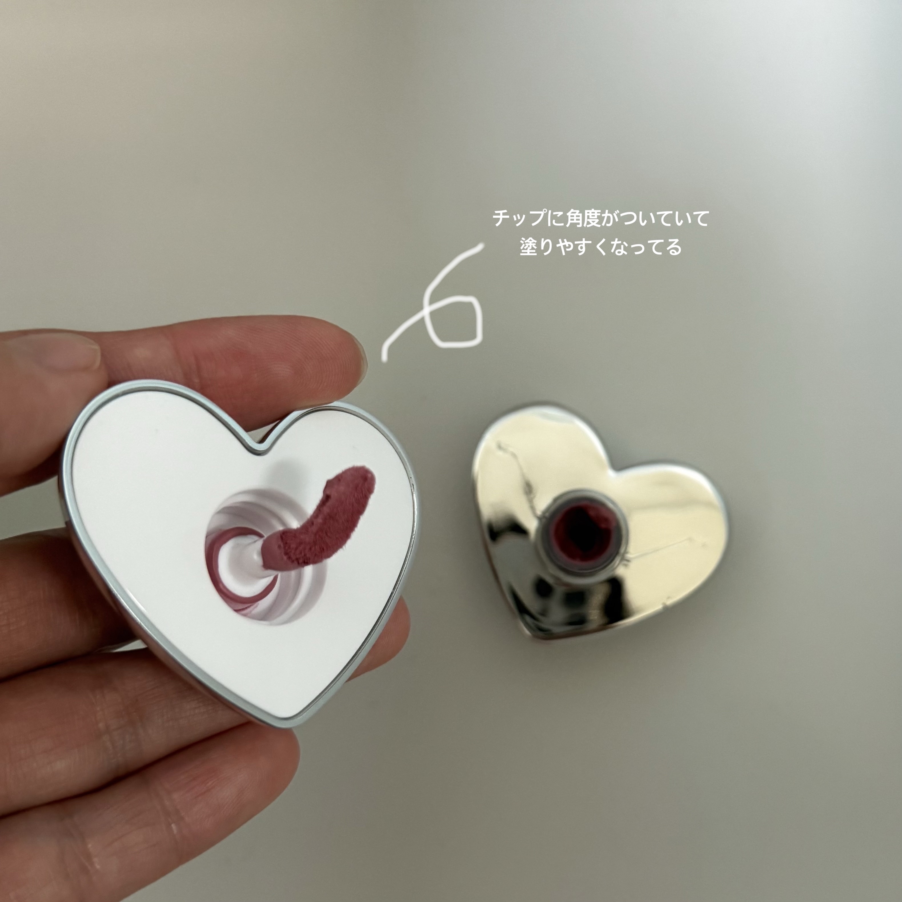 シルバーパース ムースクリーム リップ＆チーク/oiad/ジェル・クリームチークを使ったクチコミ（2枚目）