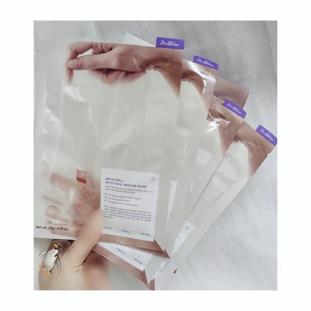 Dr.Althea JELLY SEAL DEWY MASKのクチコミ「DR.ALTHEA
JELLY SEAL REPAIR MASK
Qoo10のサンプルマーケッ.....」（2枚目）