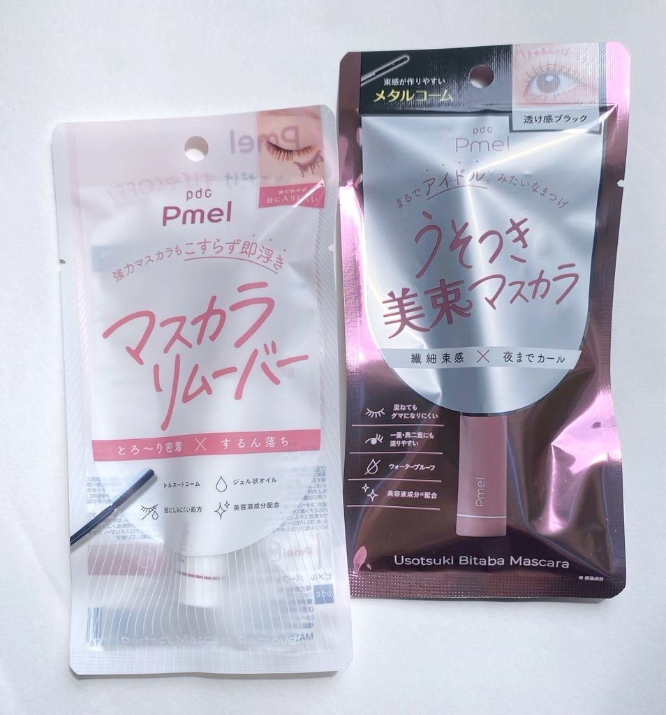 うそつき美束マスカラ 透け感ブラック/pdc/マスカラを使ったクチコミ(1枚目)