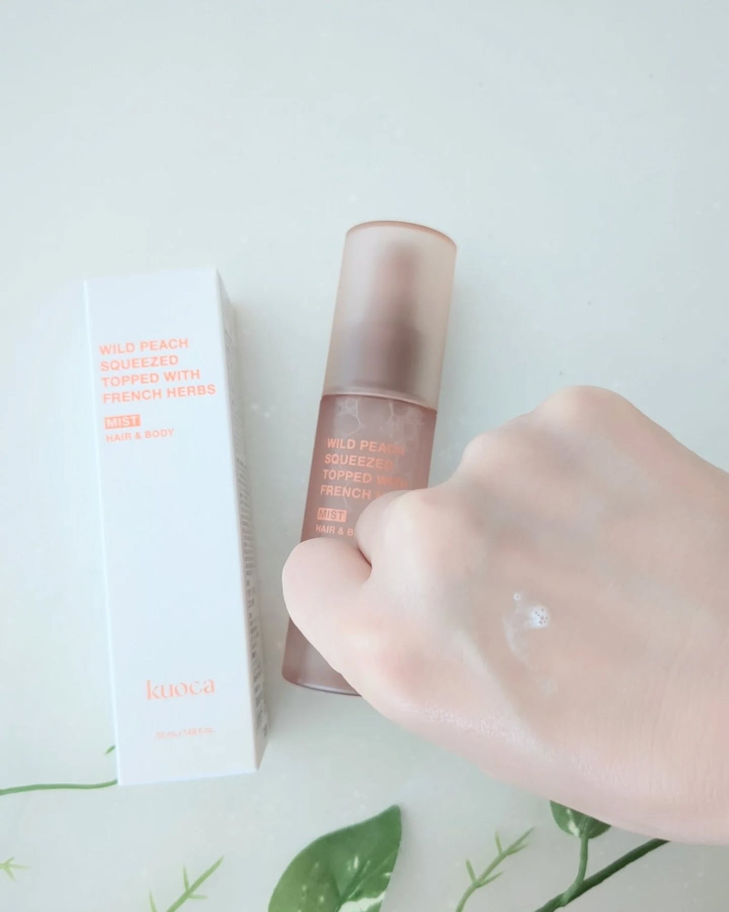 マハロ on LIPS 「kuocaWILDPEACHFRAGRANCEMIST..」(3枚目)