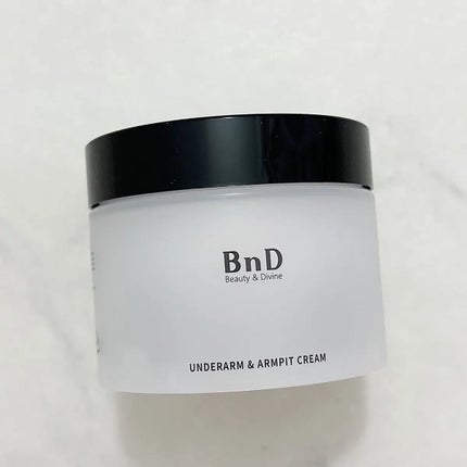 BnDアンダーアームクリーム(ボディクリーム)/BnD/デリケートゾーンケアを使ったクチコミ(1枚目)
