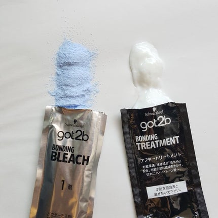 ボンディング・ブリーチ/got2b/ブリーチ剤を使ったクチコミ(4枚目)