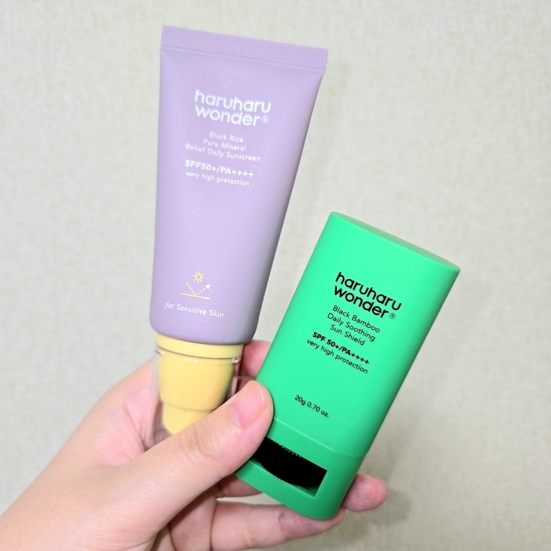 ブラックライス ピュア ミネラル リリーフ デイリー サンスクリーン/haruharu wonder/日焼け止めクリームを使ったクチコミ(1枚目)