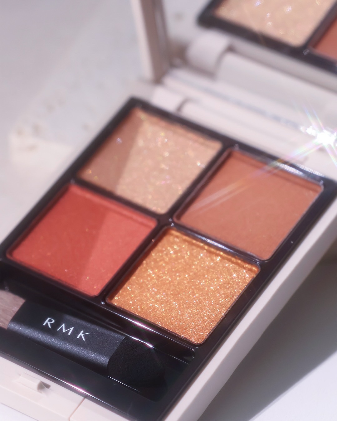 RMK シンクロマティック アイシャドウパレット/RMK/アイシャドウパレットを使ったクチコミ（2枚目）