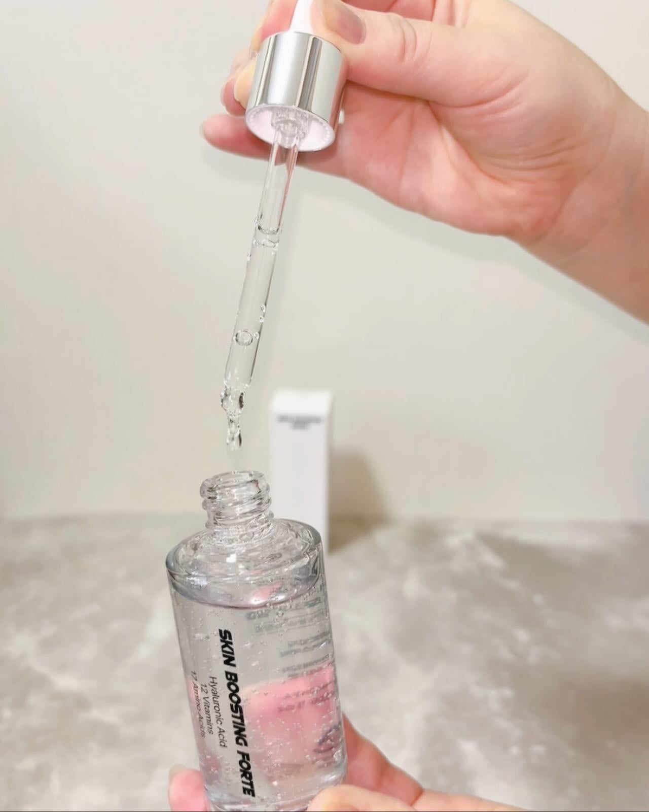 スキンブースティングフォルテセラム/essenciel/美容液を使ったクチコミ(3枚目)