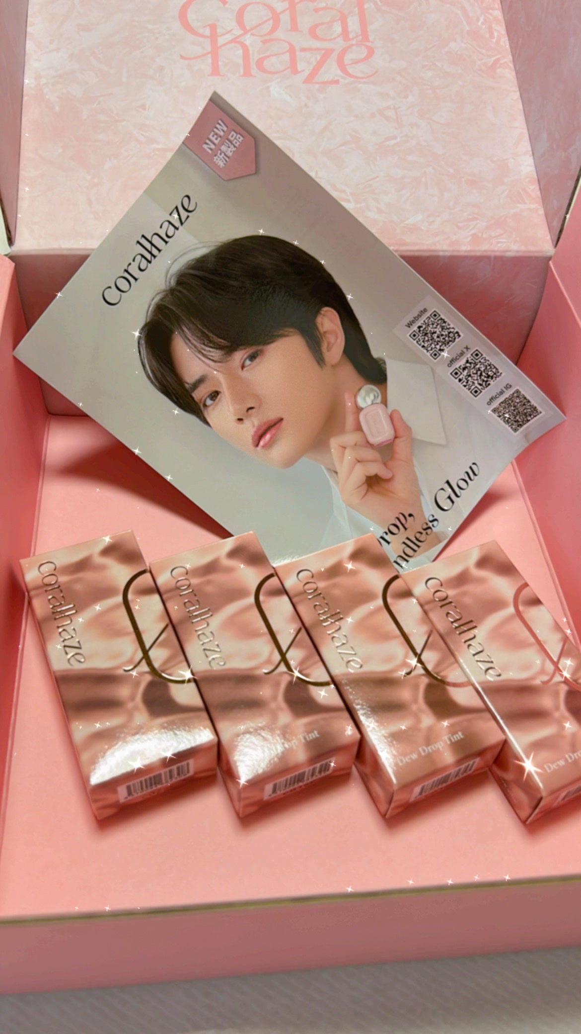 デュー ドロップ ティント/Coralhaze/リップティントを使ったクチコミ(1枚目)