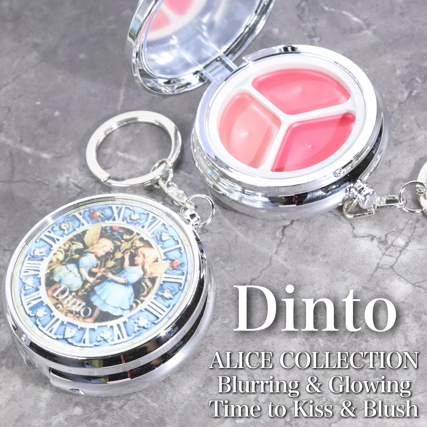 グローイングタイムトゥーキスアンドブラッシュ/Dinto/口紅を使ったクチコミ（2枚目）