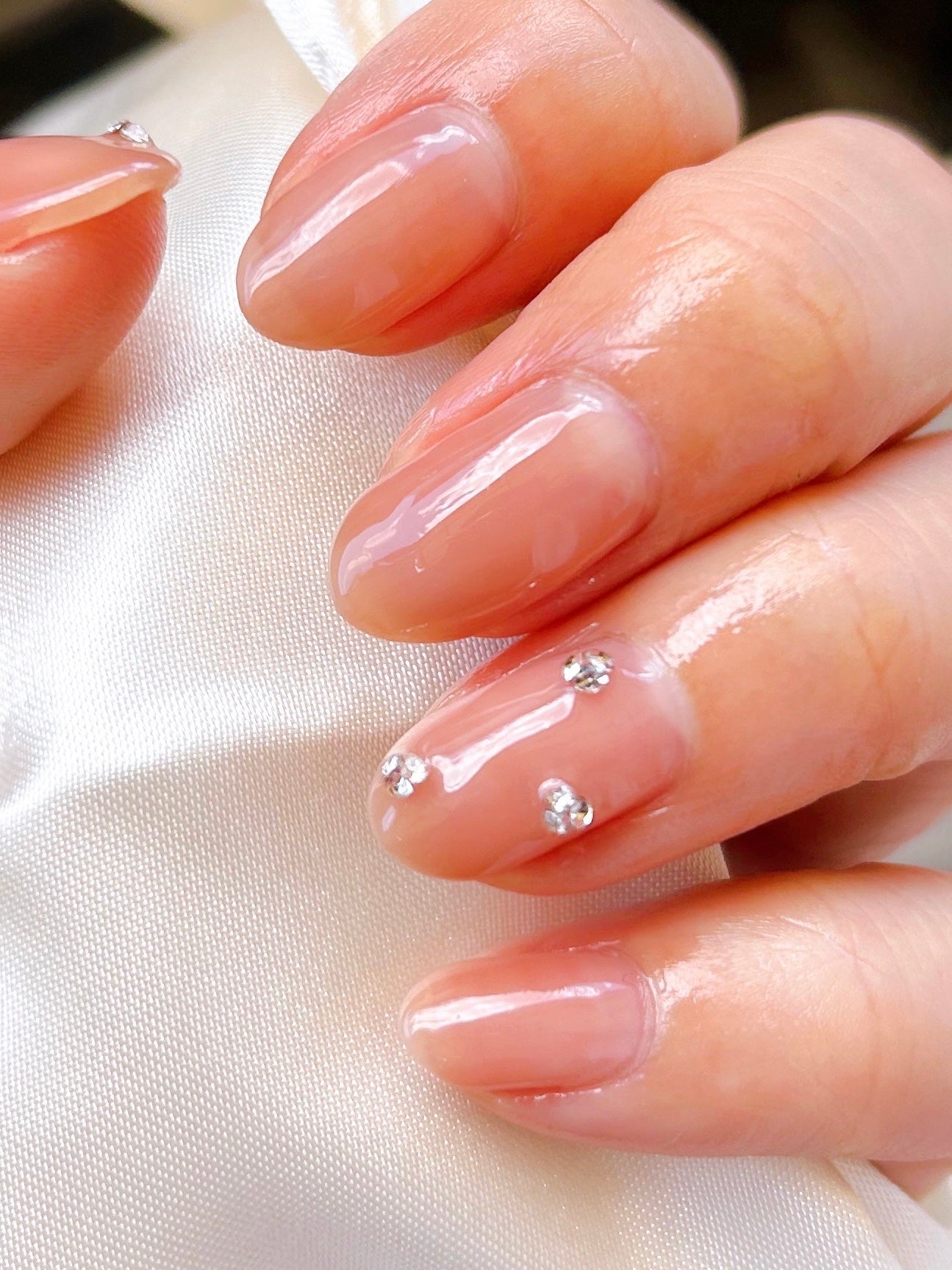 ノンワイプトップコート/セリア/ジェルネイルを使ったクチコミ(1枚目)