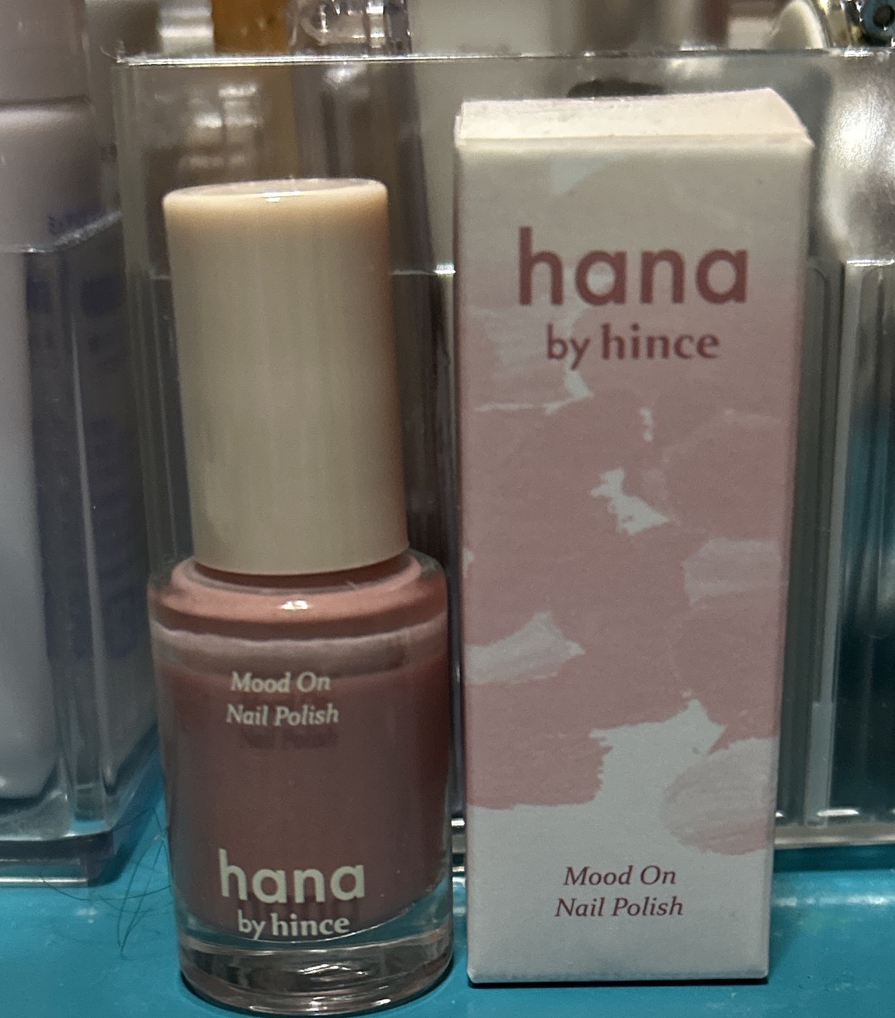 ムードオンネイルポリッシュ 02 ベリー/hana by hince/マニキュアを使ったクチコミ（1枚目）